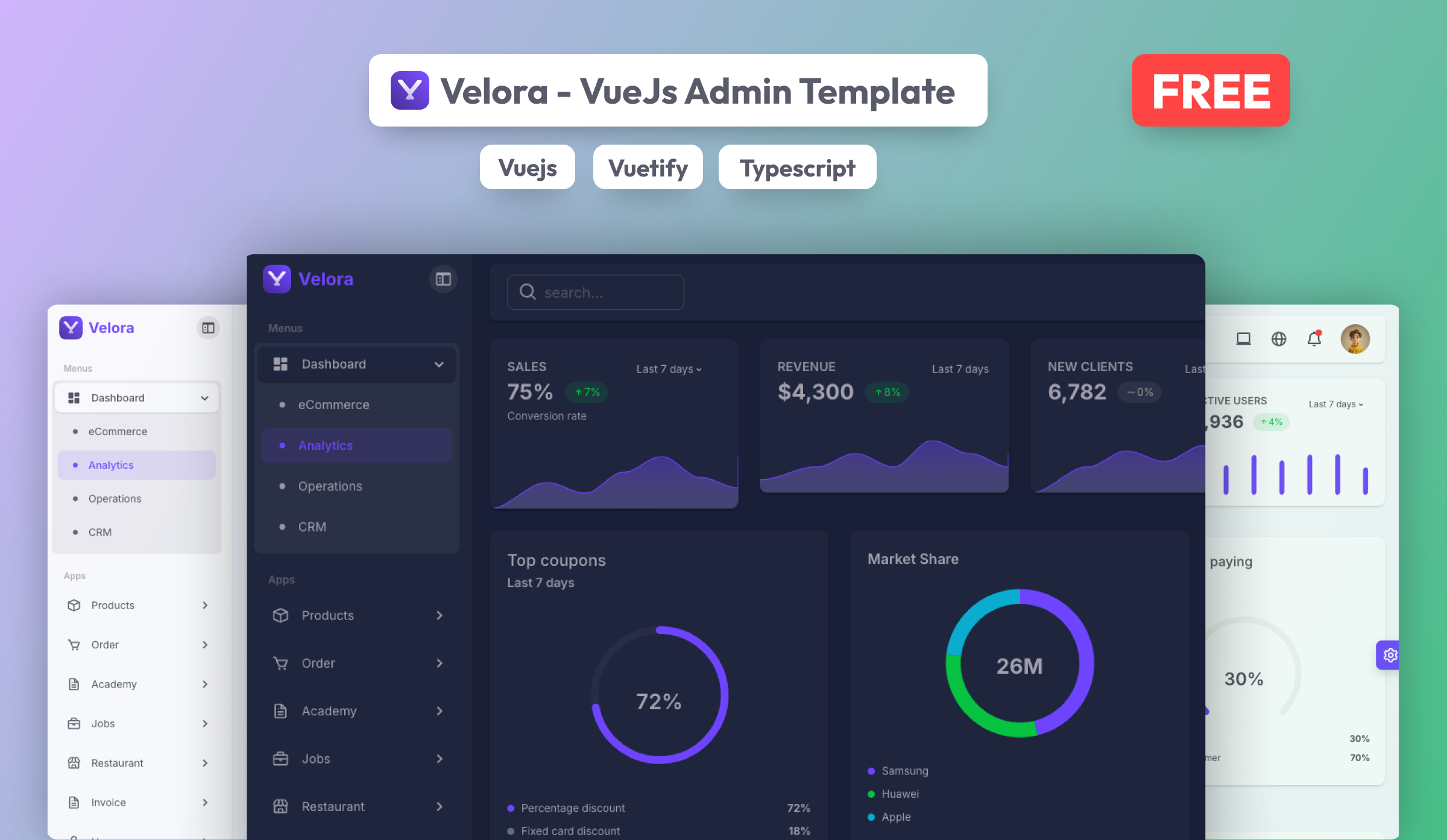 🚀 Build Stunning Dashboards with Vue 3 & Vuetify 3