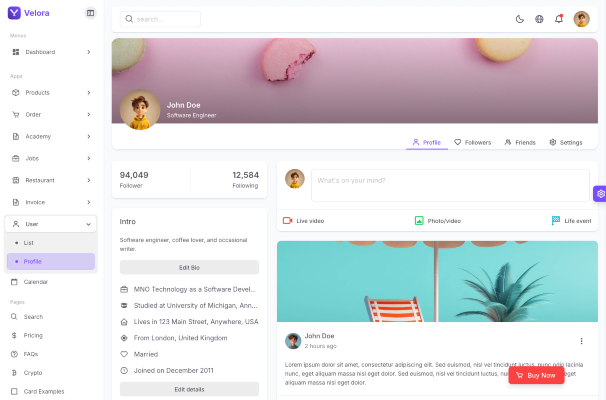 User Profile