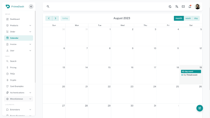Calendar