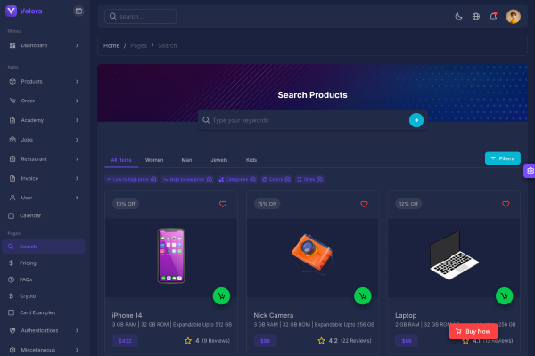 Dark Theme